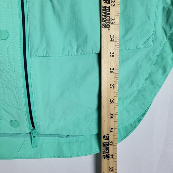 Free People Movement Singing In The Rain Jacket Small Green Hooded Packable NWT - Picture 10 of 14